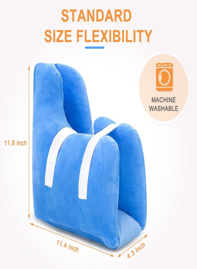 Zelen Heel Protector Cushion for Pressure Sores Foot Heel Protectors Offloading Boot for Diabetic Foot Ulcers Heel Protector Pillow for Bed Sores with Cooling Gel Pack Pressure Relieving Cushion (1PCS) - Image 5